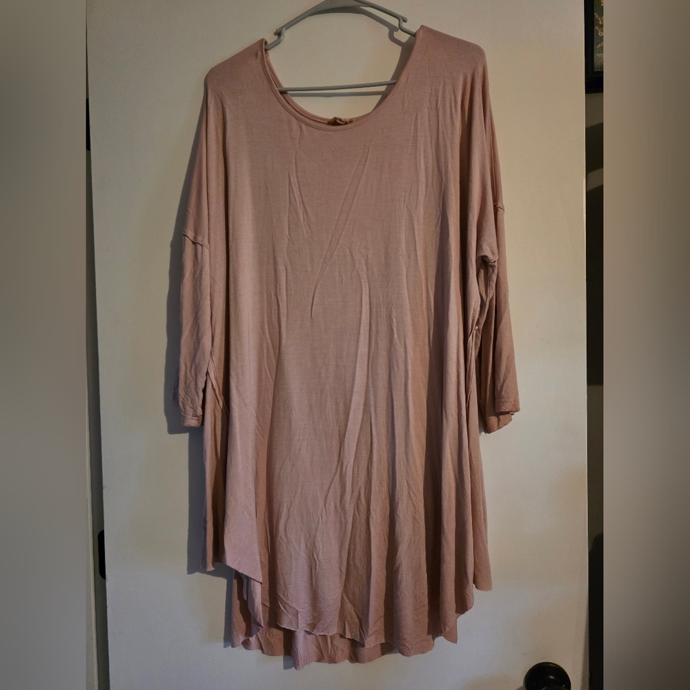 POL Pink Tunic Top Size L